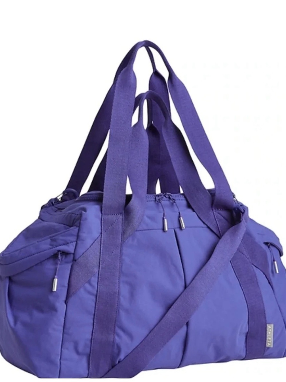 Athleta Blue Duffel Bag